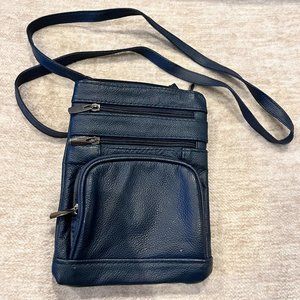 Dark Blue Small Shoulder Bag